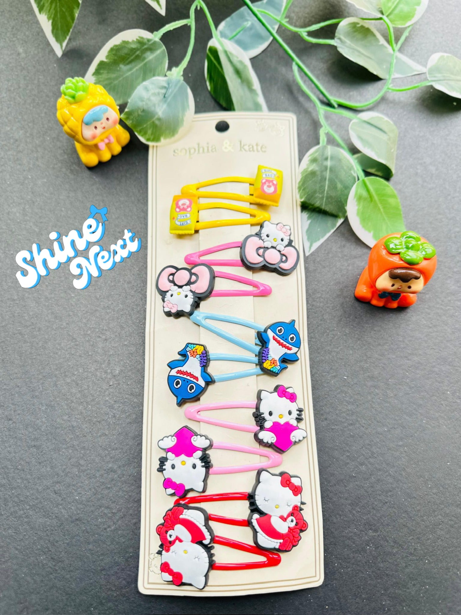 Stylish Hair Pins Card
