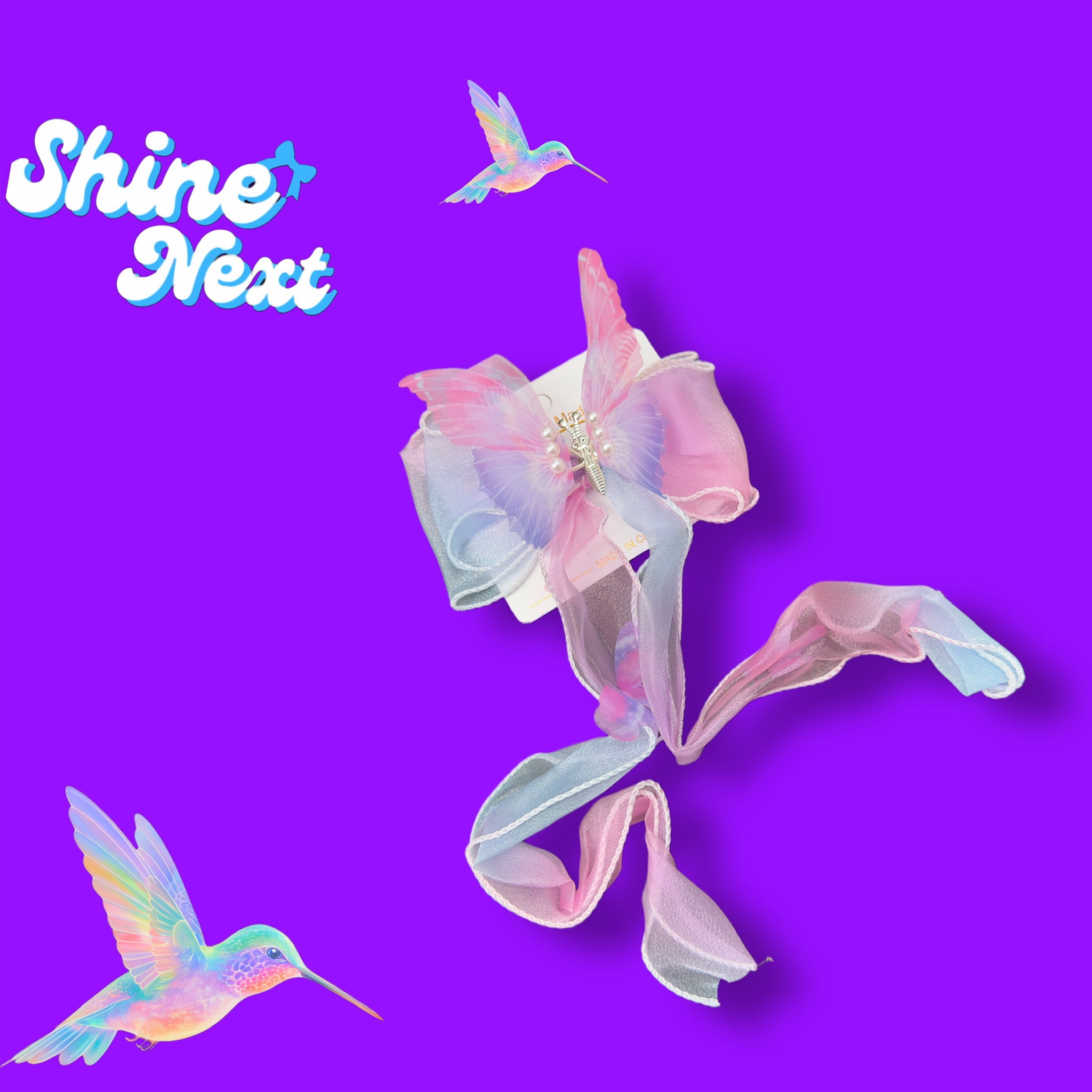 Charming Butterfly Style Hair Bands – Stylish & Comfortable Accessory