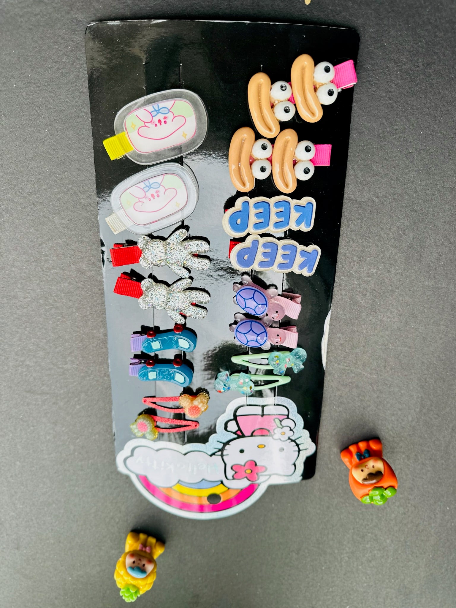 Stylish Hair Pins Card