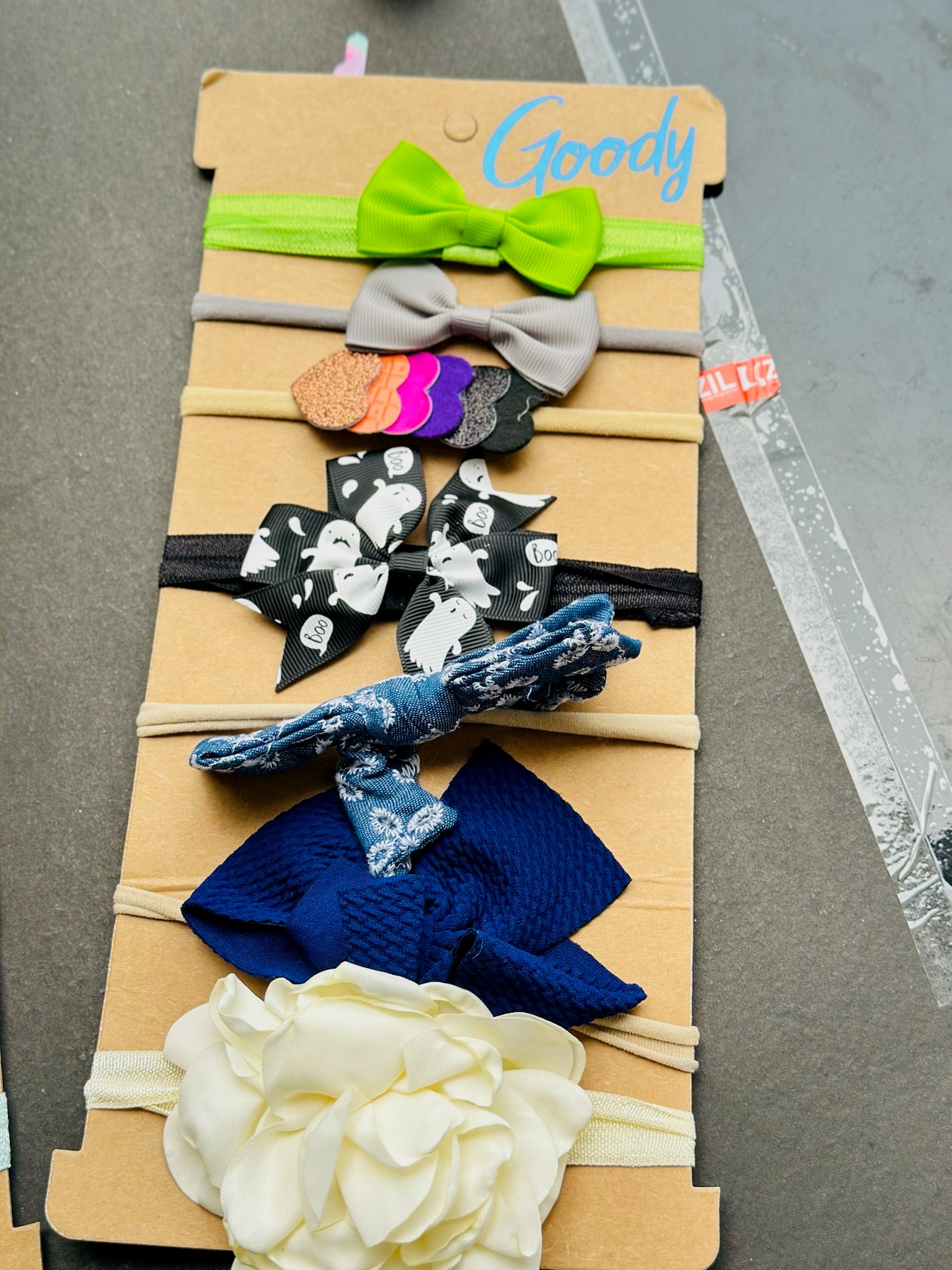 Elegant Hair Bands Card